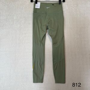 NWT Nike Dri-Fit Fast Swoosh Sage Size XS HBR Mid-Rise 7/8 Tight Women